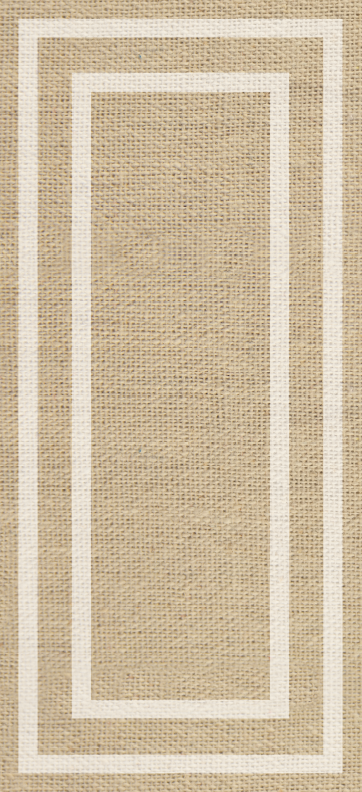 Tapete vinílico minimalista textura bege trançada natural - TenStickers