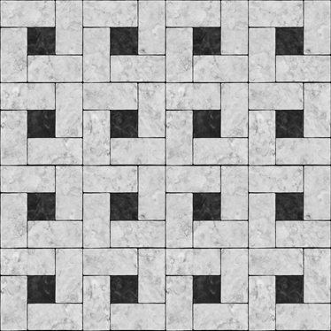 Tapete vinílico para sala de jantar em azulejos cinza - TenStickers