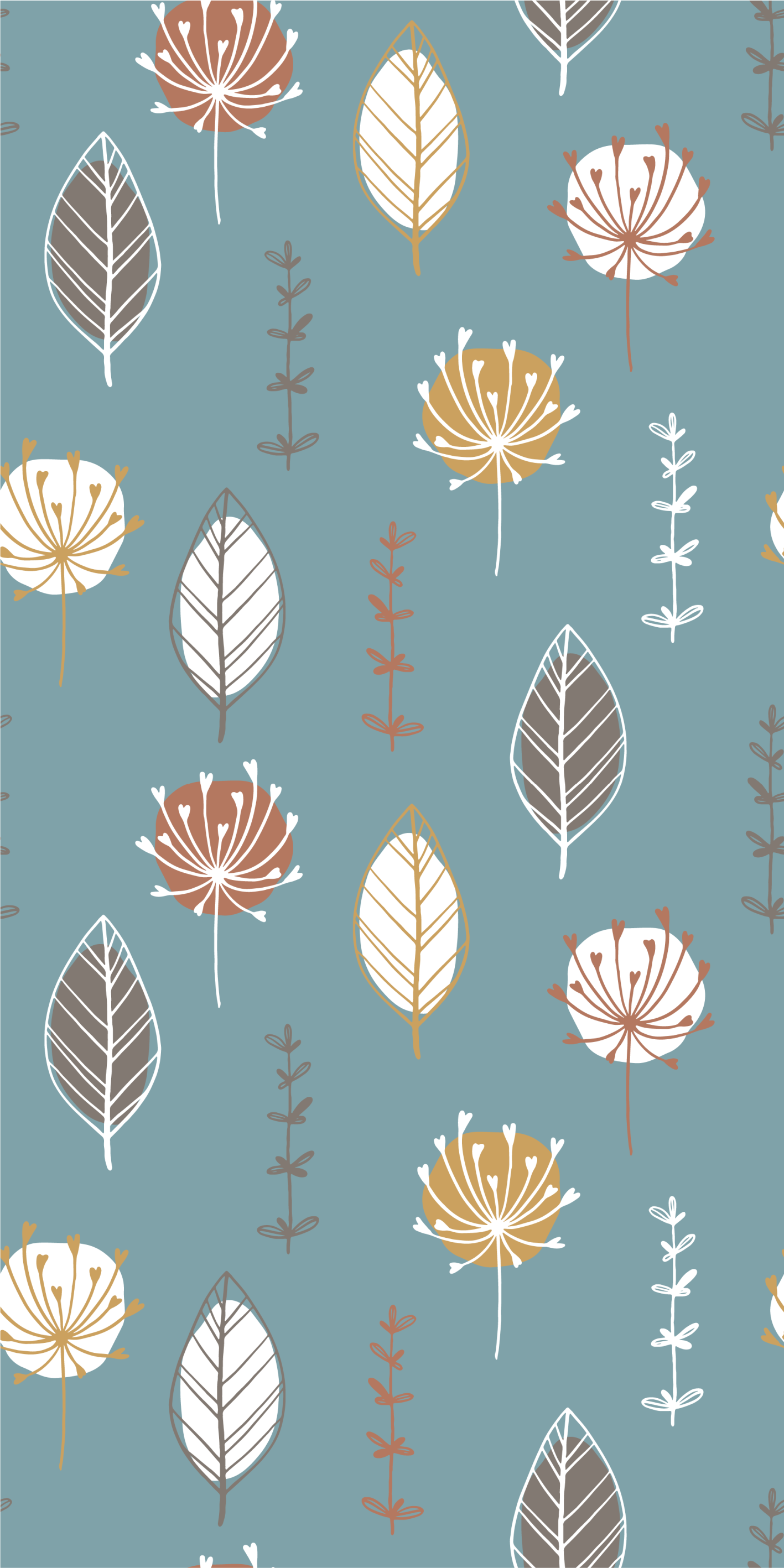 Tapete vinílico cozinha parque nórdico - TenStickers