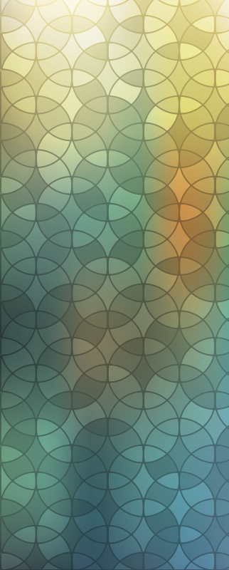 Tapete vinílico casa de banho efeito vidro 3d - TenStickers