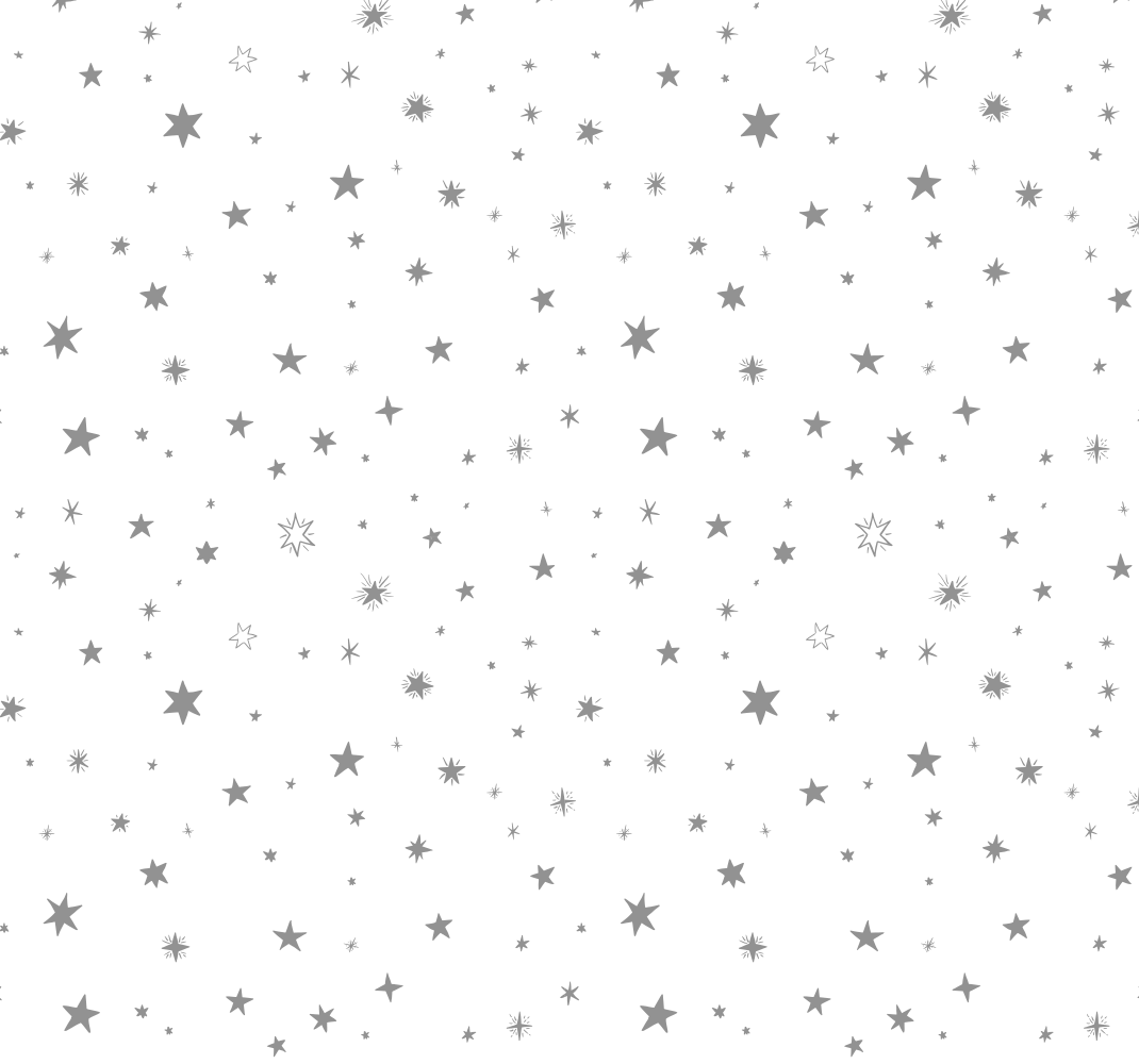 Tapete vinílico estrelas fundo cinza com estrelas brancas - TenStickers