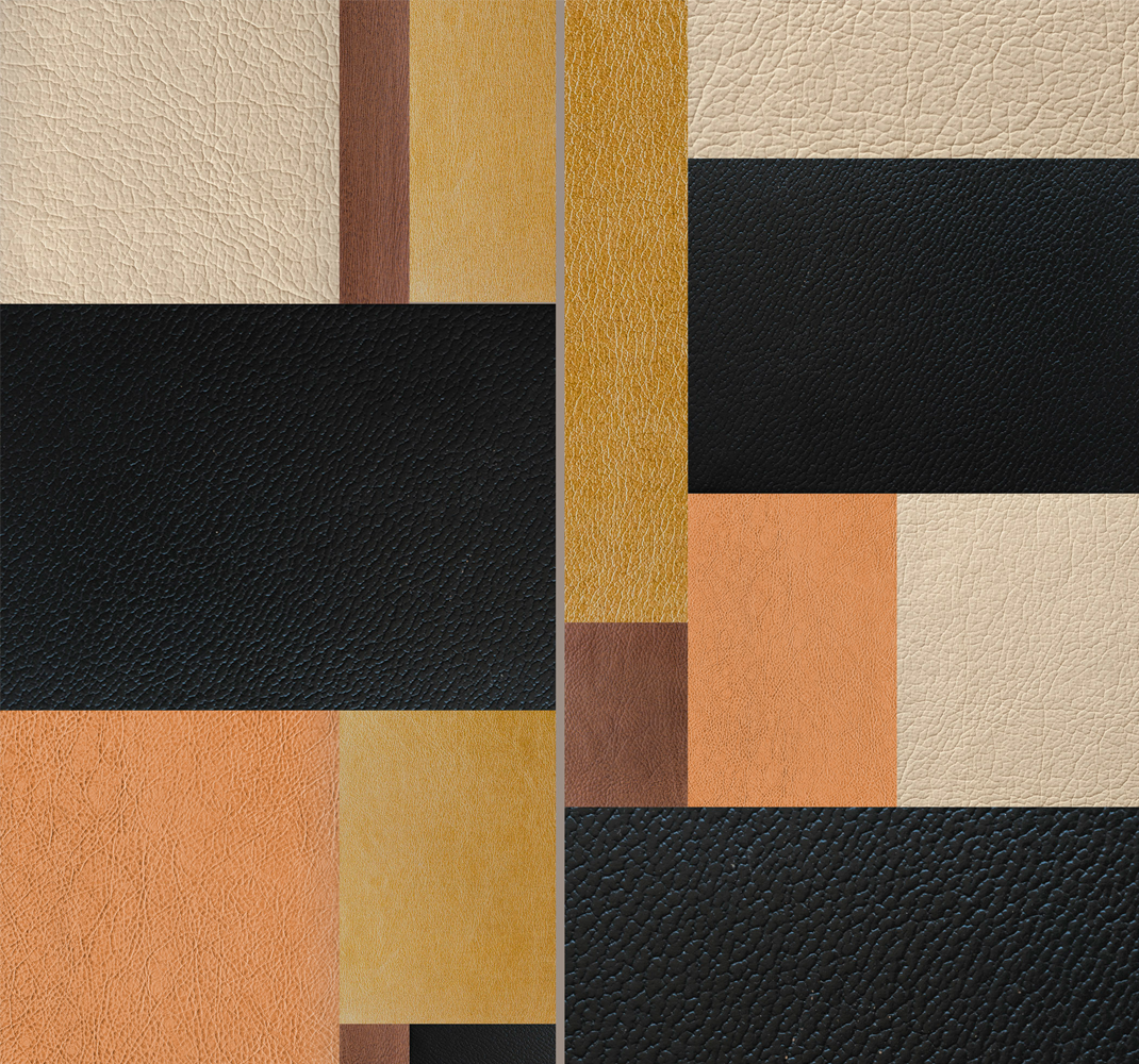 Tapete vinílico geométricas blocos texturizados geométricos - TenStickers