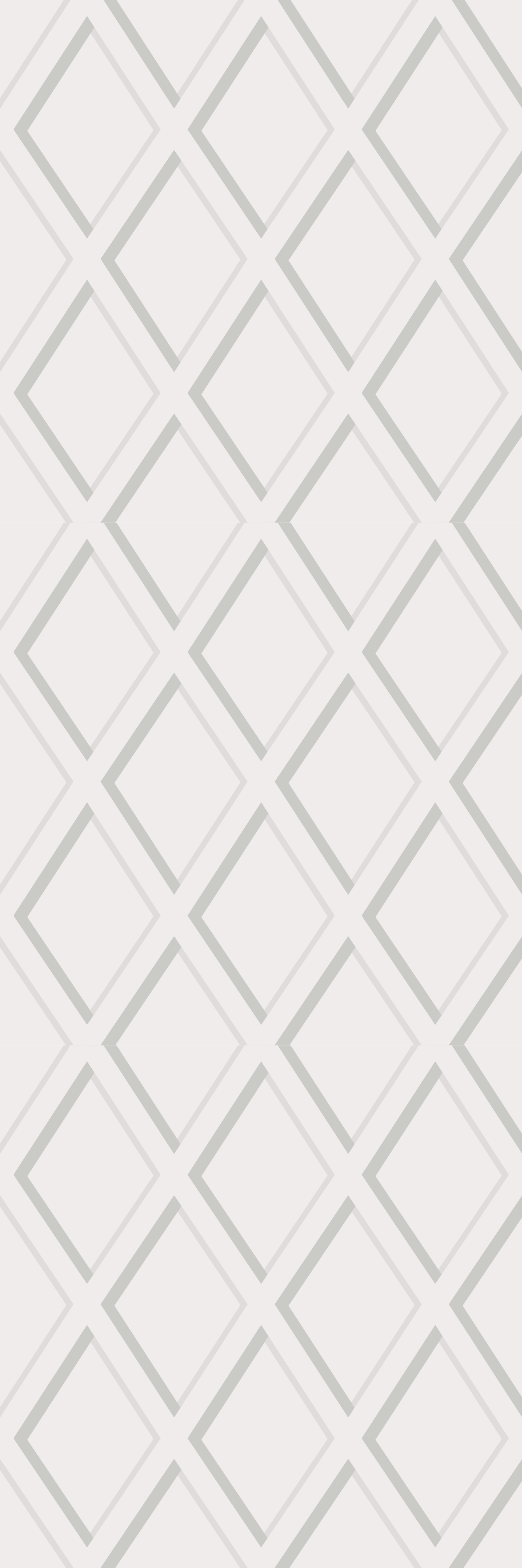 Tapete vinílico geométricas padrão losangos 3d hamptons - TenStickers