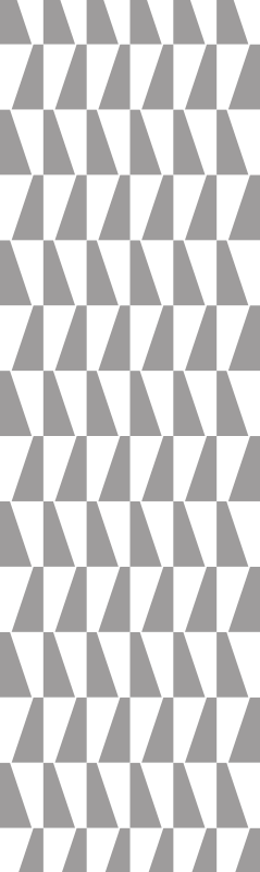 Tapete vinílico quarto triângulos cinza - TenStickers