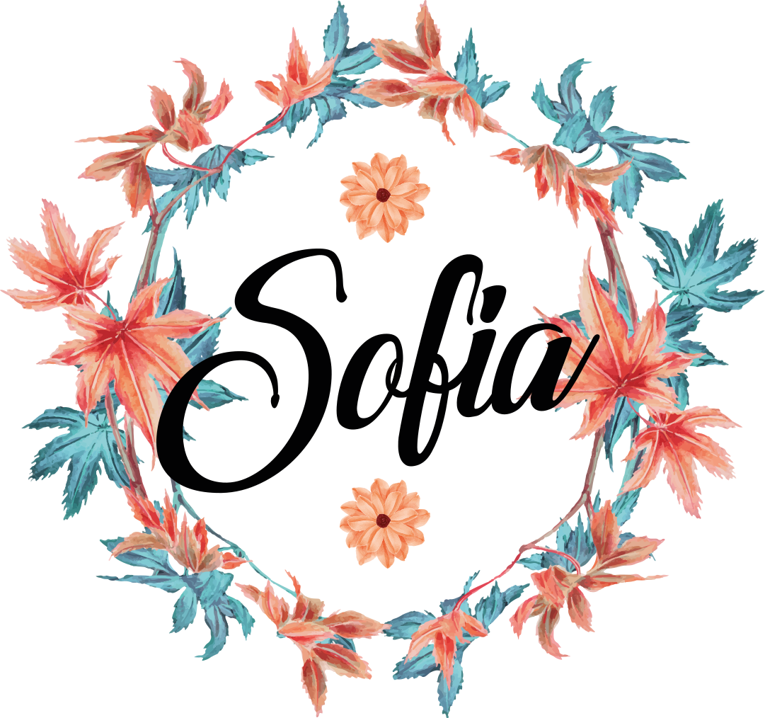 Tapete vinílico flores e plantas coroa de flores outono - TenStickers
