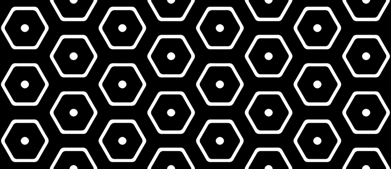 Tapete vinílico geométricas padrão minimalista - TenStickers