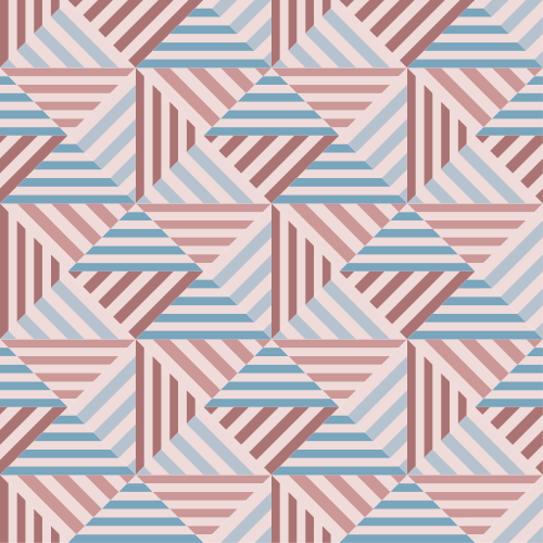 Tapete vinílico geométricas triângulos abstratos - TenStickers