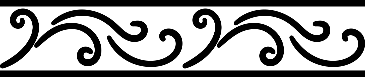 Tapete vinílico quarto design tribal monocolor com bordas - TenStickers