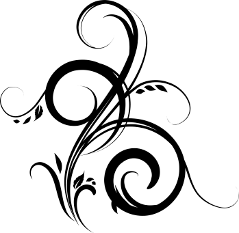 Tapete vinílico quarto adesivo decorativo planta filigrana - TenStickers