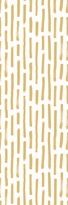 Tapete vinílico casa de banho padrão moderno em marrom claro - TenStickers