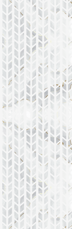 Tapete vinílico casa de banho azulejos pequenos dourados - TenStickers