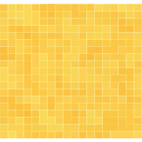 Tapete vinílico cozinha mosaico dourado detalhado - TenStickers