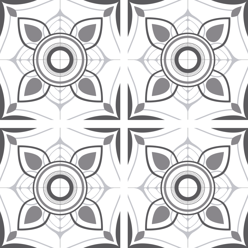 Tapete vinílico cozinha adesivo de azulejos português - TenStickers
