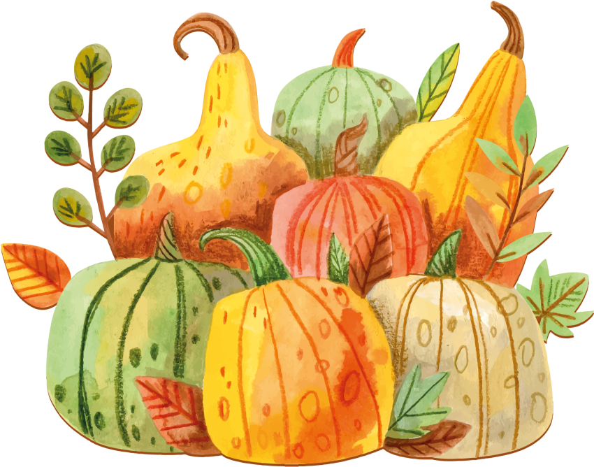 Tapete vinílico cozinha vegetais felizes aquarelados - TenStickers