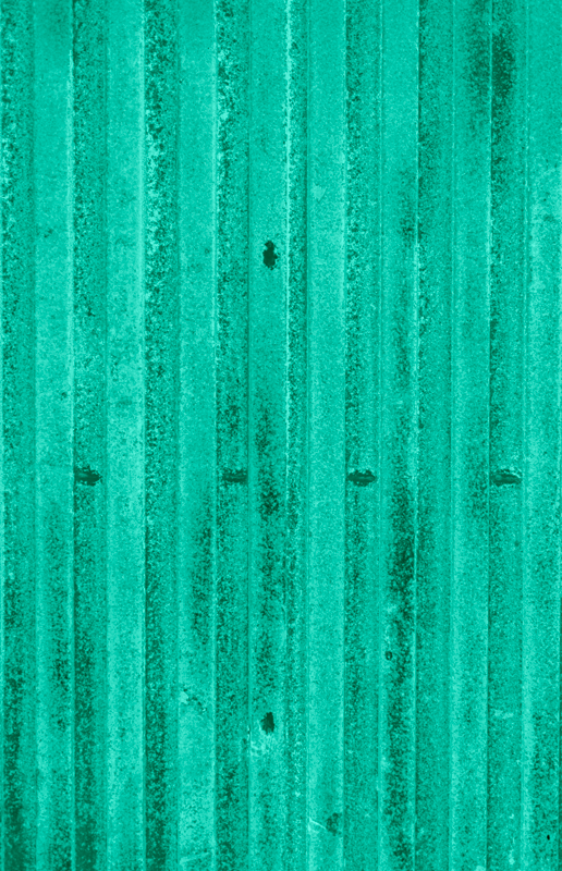 Tapete vinílico cozinha textura metálica envelhecida menta - TenStickers