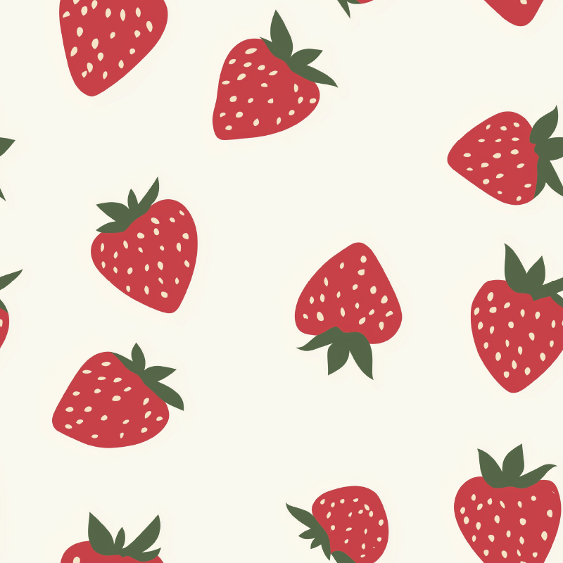 Tapete vinílico cozinha com design de frutas cereja - TenStickers