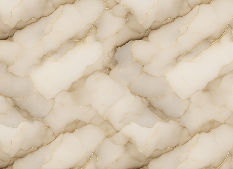 Tapete vinílico quarto mármore branco e ouro luxuoso - TenStickers