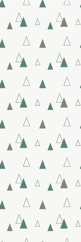 Tapete vinílico para escritório cores naturais em triângulos - TenStickers