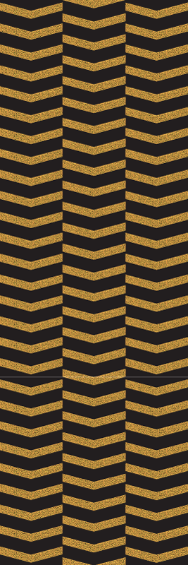 Tapete vinílico para escritório linhas douradas em mármore - TenStickers