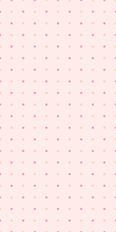 Tapete vinílico quarto bolinhas rosa claro - TenStickers