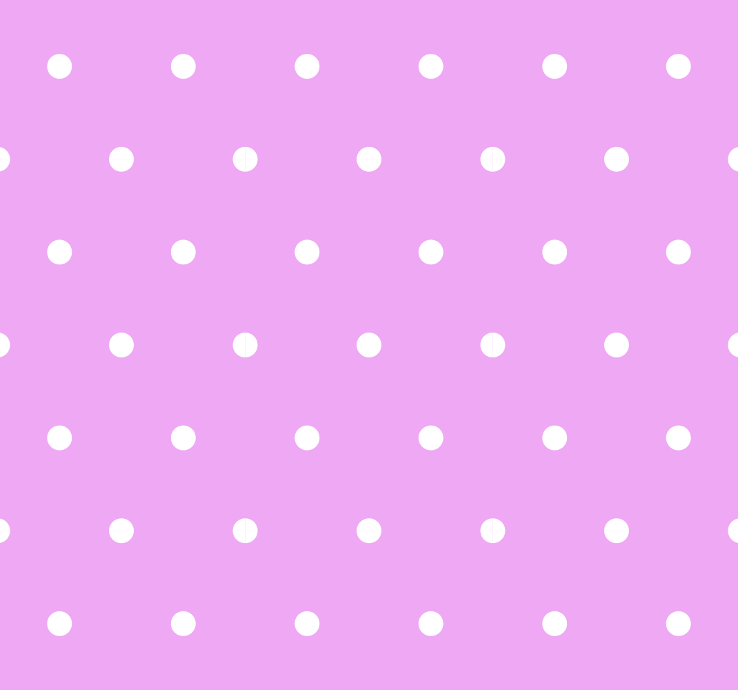 Tapete vinílico quarto com bolinhas regulares rosa - TenStickers