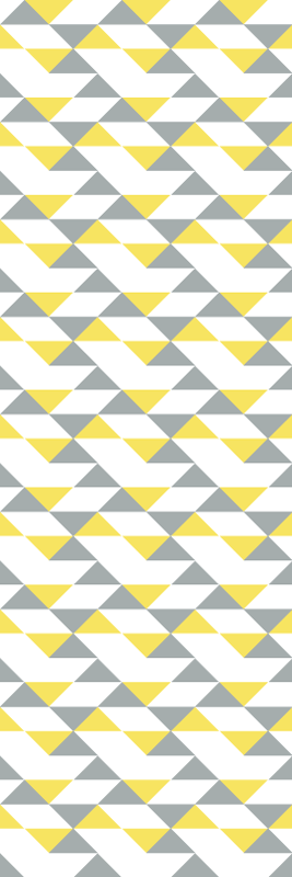 Tapete vinílico quarto padrão cinza pantone - TenStickers