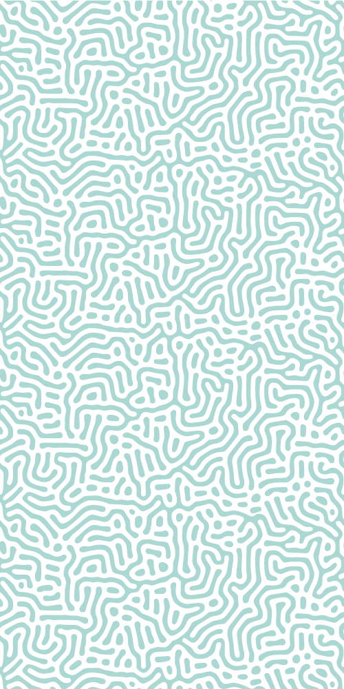 Tapete vinílico quarto padrão natural verde e branco - TenStickers