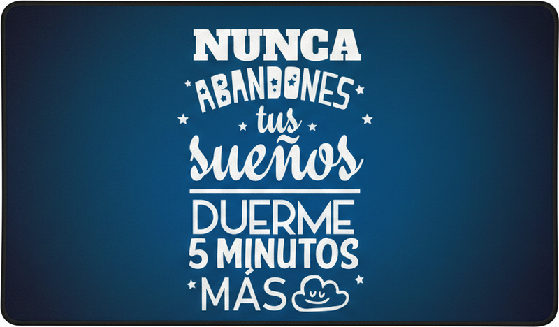 Tapete vinílico quarto divertido para dormir melhor - TenStickers