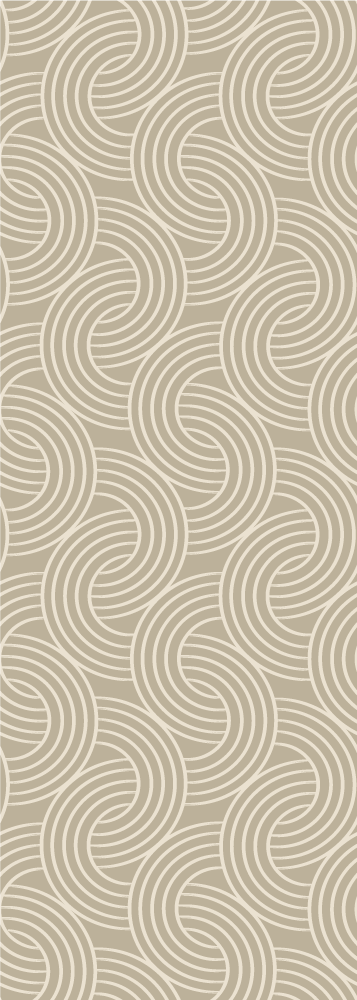 Tapete vinílico nórdico padrão bege minimalista - TenStickers