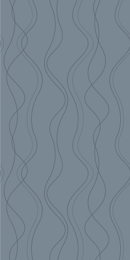 Tapete vinílico nórdico padrão artístico azul - TenStickers