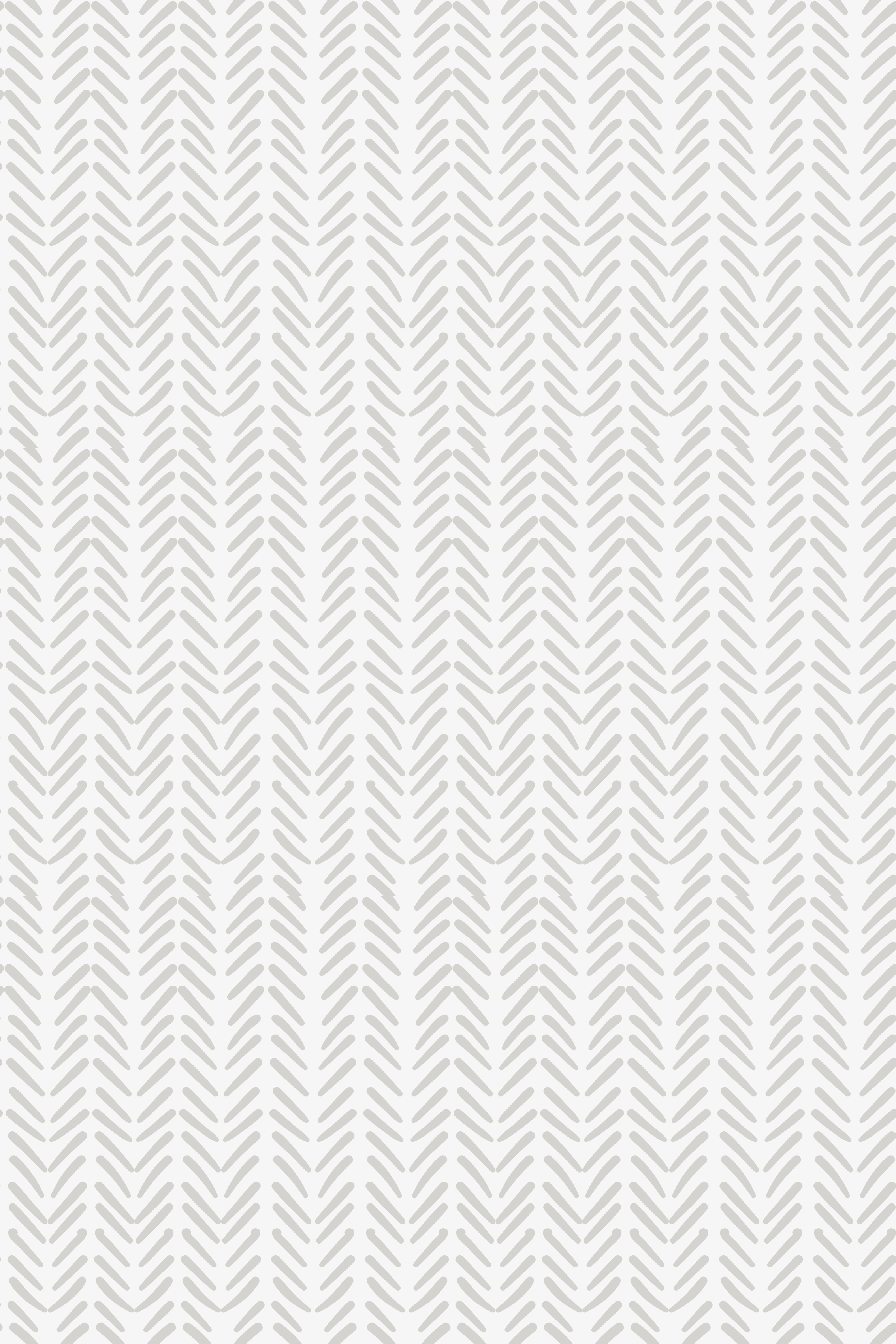 Tapete vinílico nórdico linhas abstratas cinzas zig zag - TenStickers