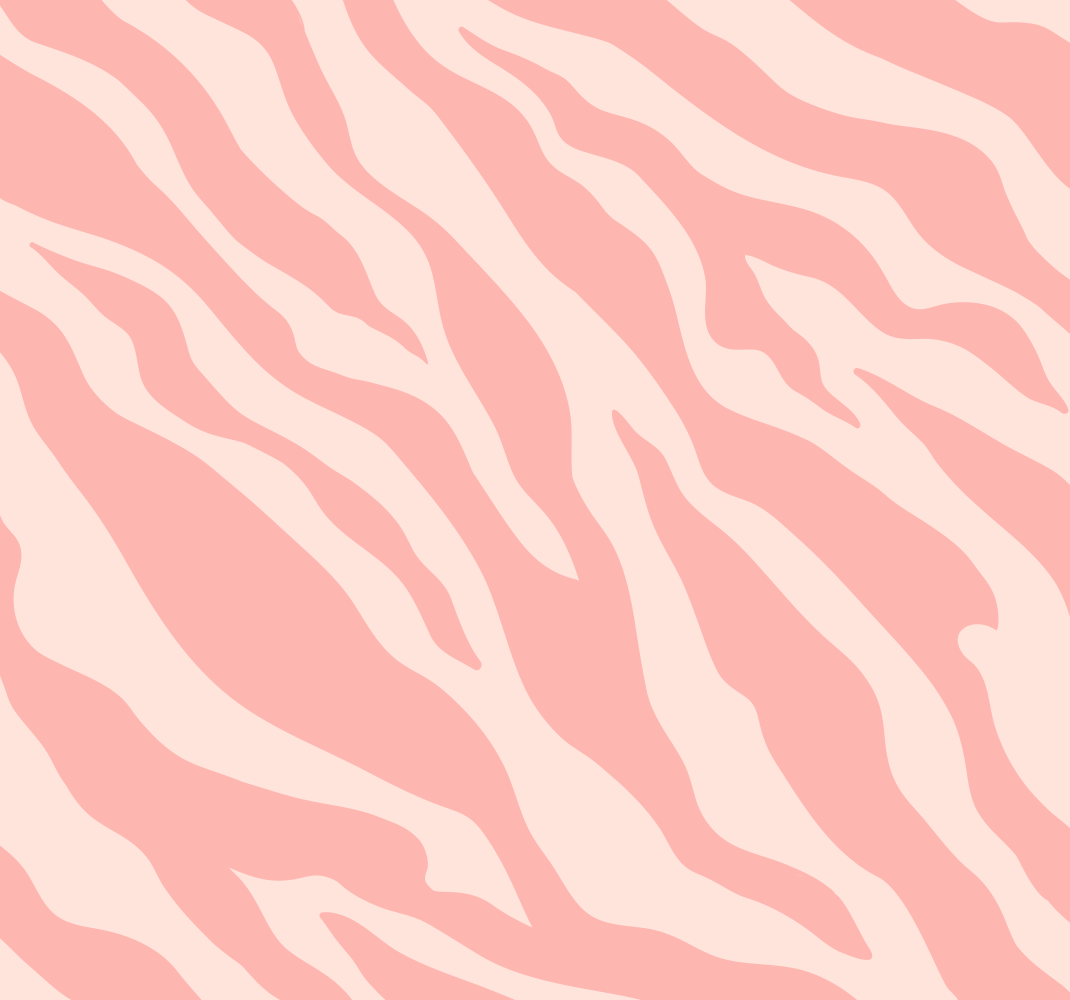 Tapete vinílico de animais estampa zebra rosa - TenStickers