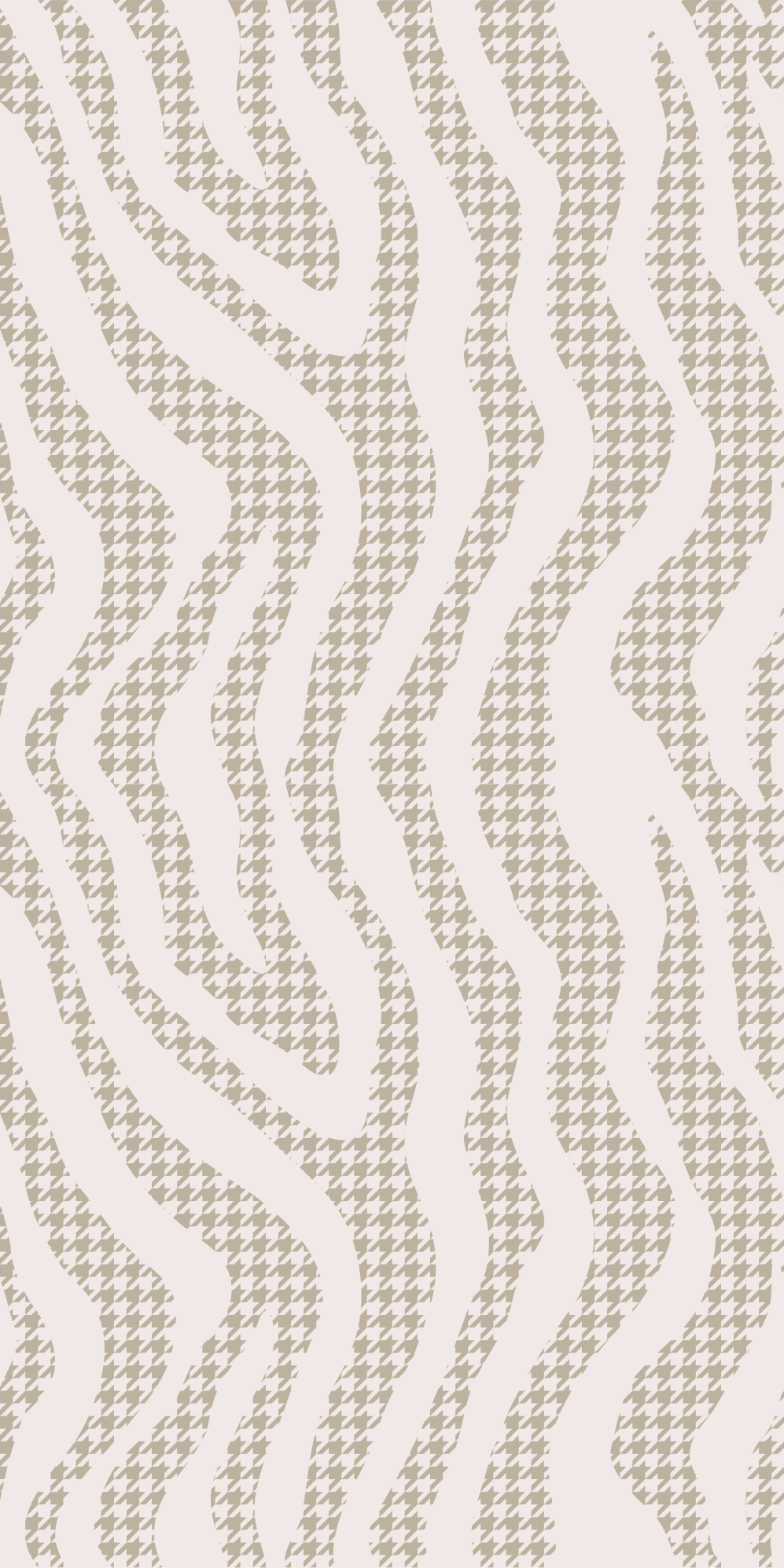 Tapete vinílico de animais padrão zebra bege irregular - TenStickers