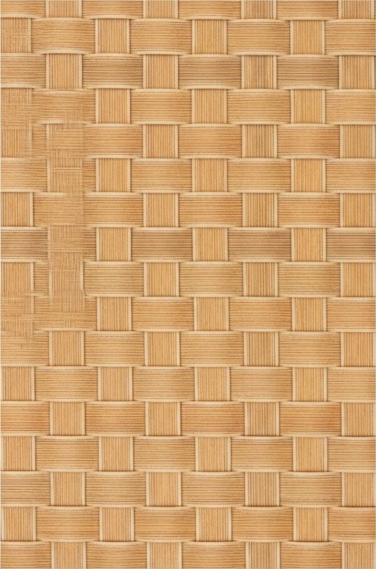 Tapete vinílico texturas padrão de vime natural - TenStickers