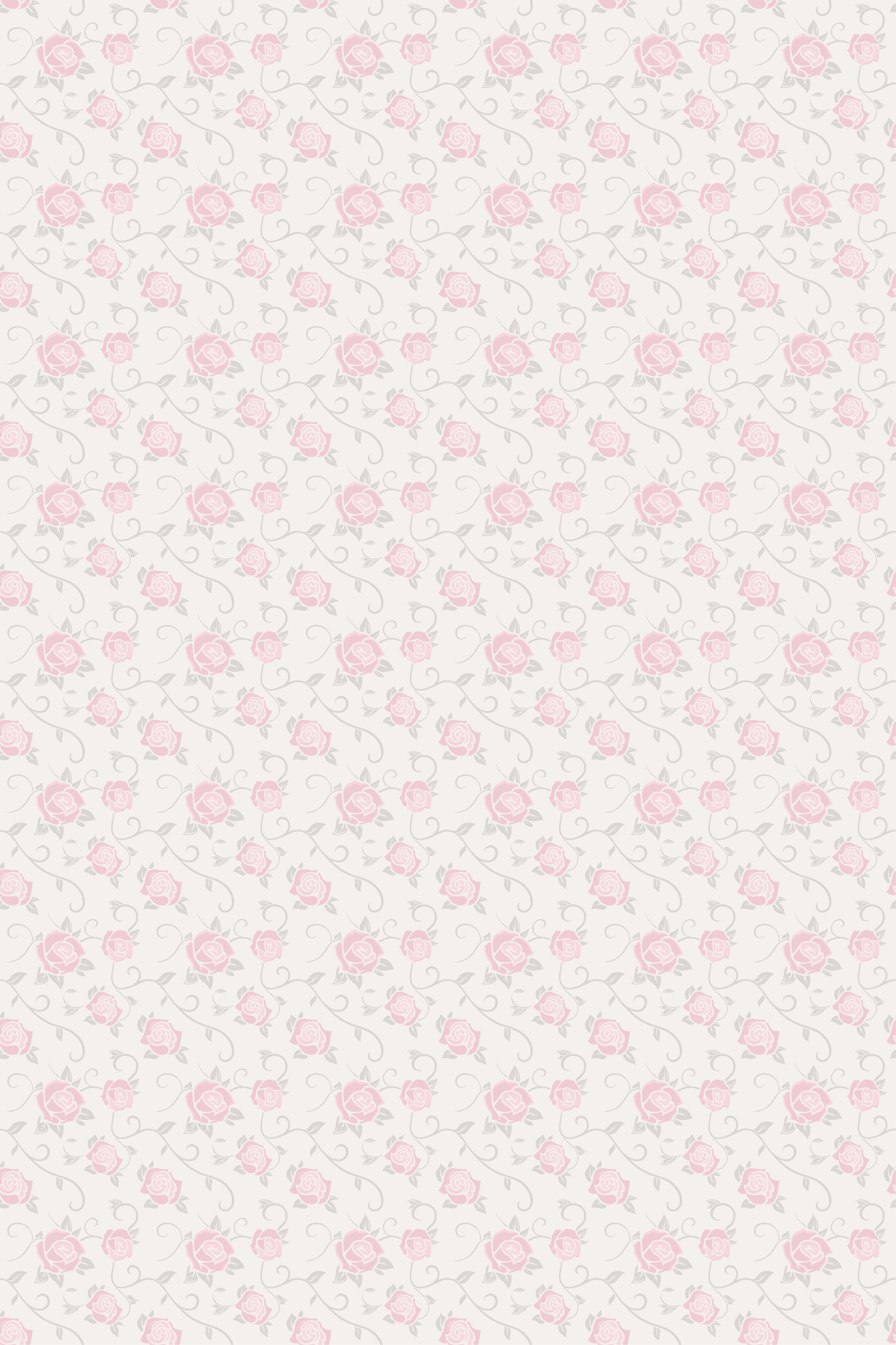 Tapete vinílico vintage flores pequenas vintage - TenStickers