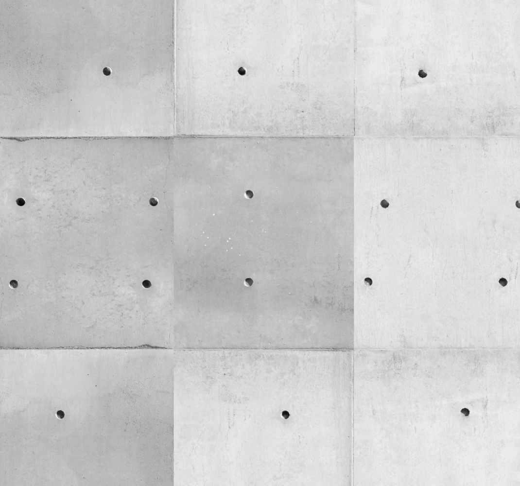 Tapete vinílico texturas painéis de concreto minimalistas - TenStickers