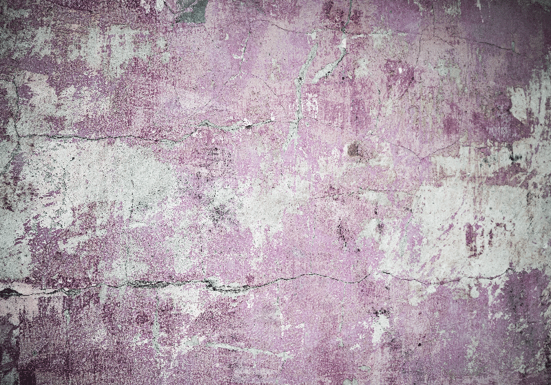 Tapete vinílico texturas concreto cinza e rosa - TenStickers