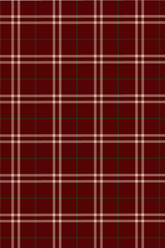Tapete vinílico vintage com estampa de ladrilho gingham - TenStickers
