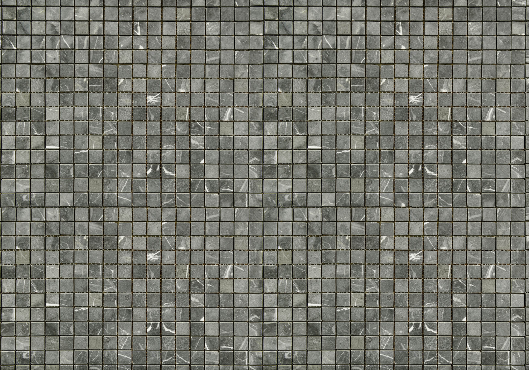 Tapete vinílico texturas azulejos pretos - TenStickers