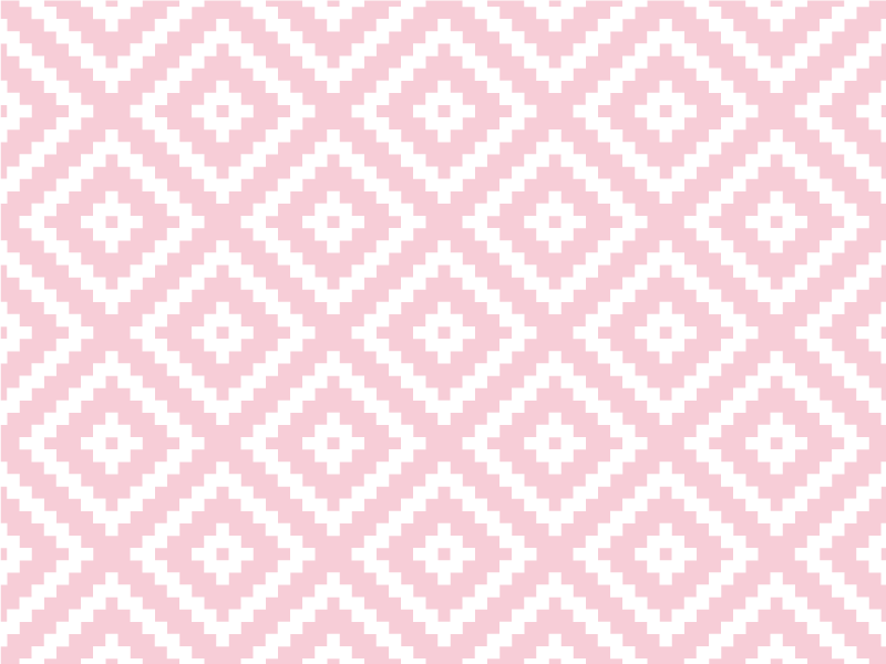 Tapete vinílico texturas padrão geométrico rosa - TenStickers