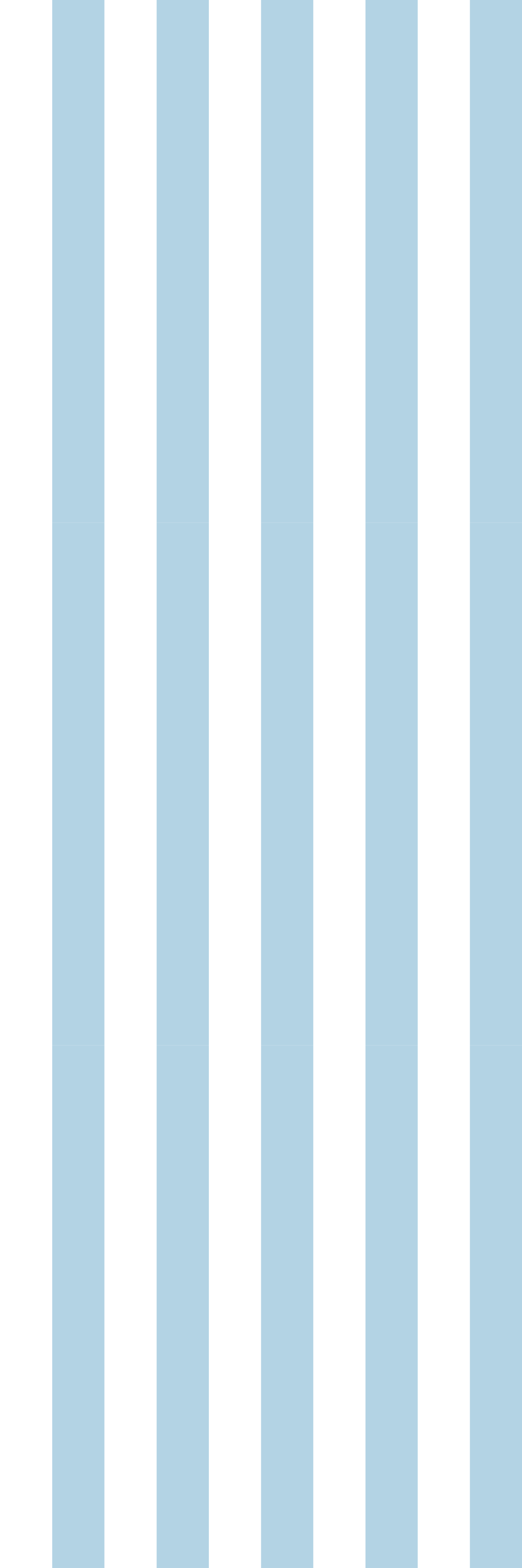 Tapete vinílico corredor azul e branco nórdico - TenStickers