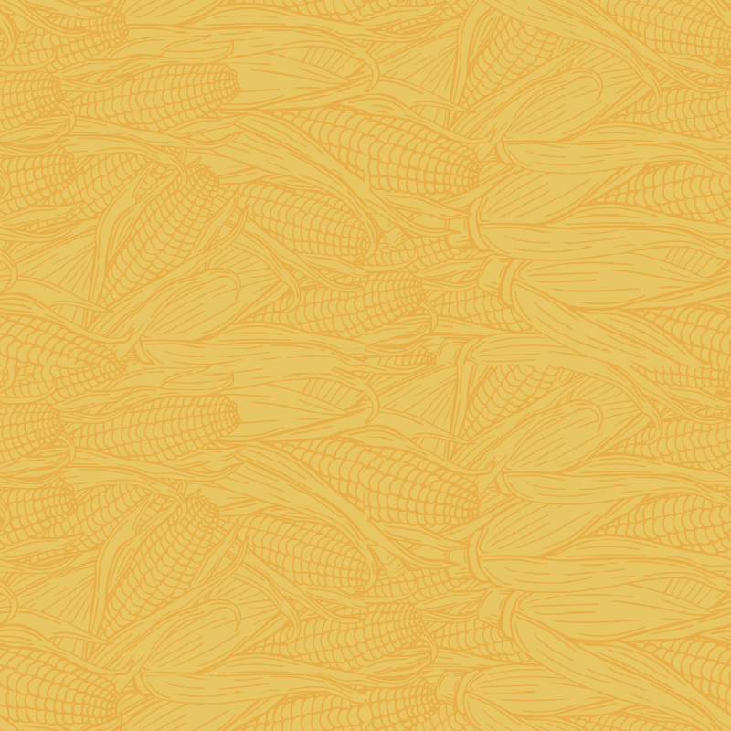 Tapete vinílico amarelo em tons de milho - TenStickers