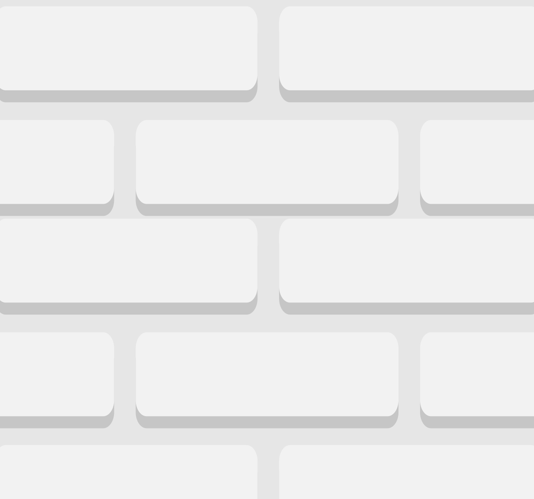 Tapete vinílico branco tijolo branco - TenStickers