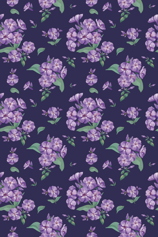 Tapete vinílico roxo roxo - TenStickers