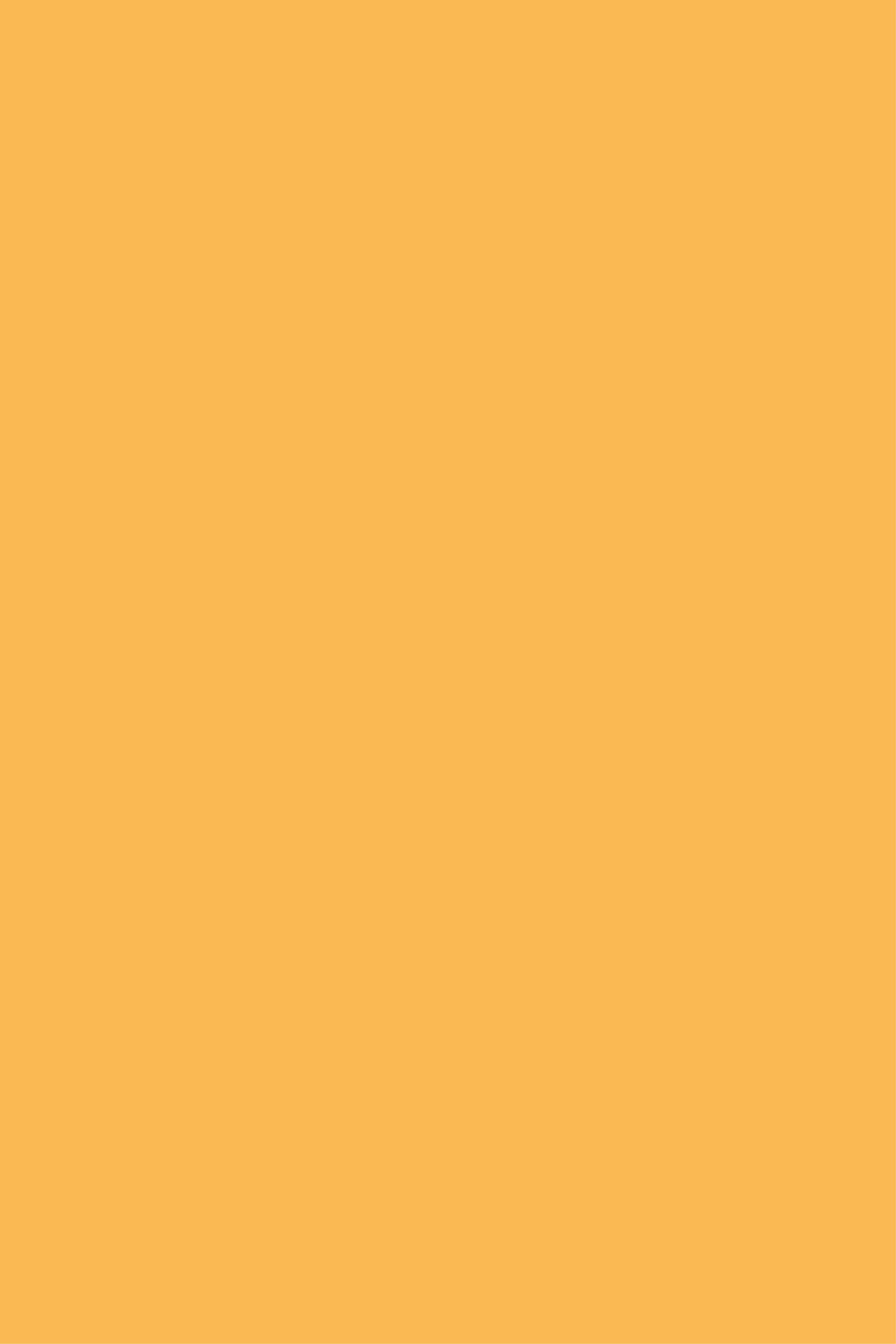 Tapete vinílico laranja cores de banana - TenStickers