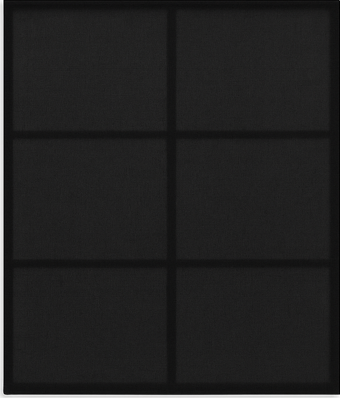 Tapete vinílico preto padrão de blocos moderno - TenStickers