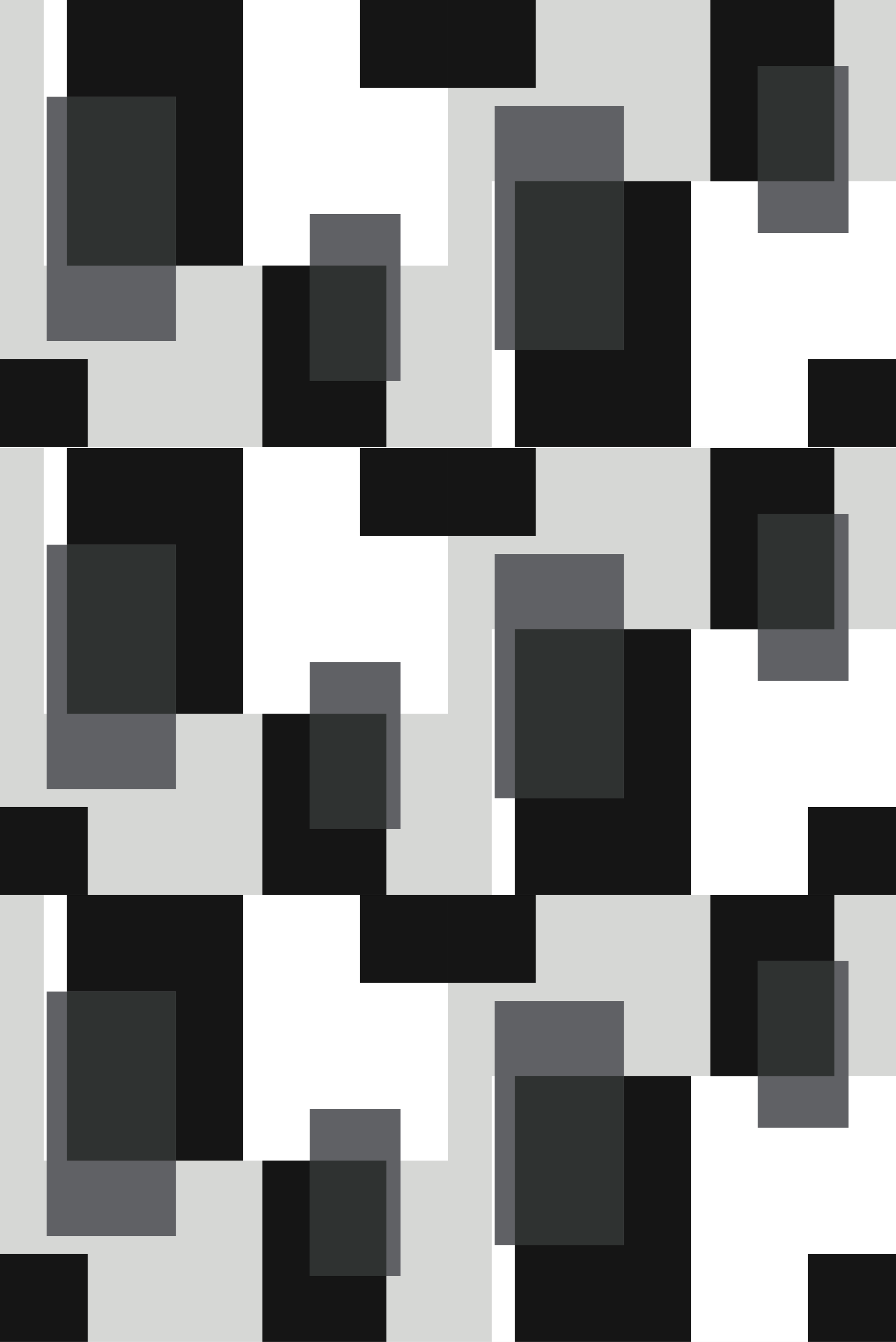 Tapete vinílico preto com blocos de cores preto e branco - TenStickers