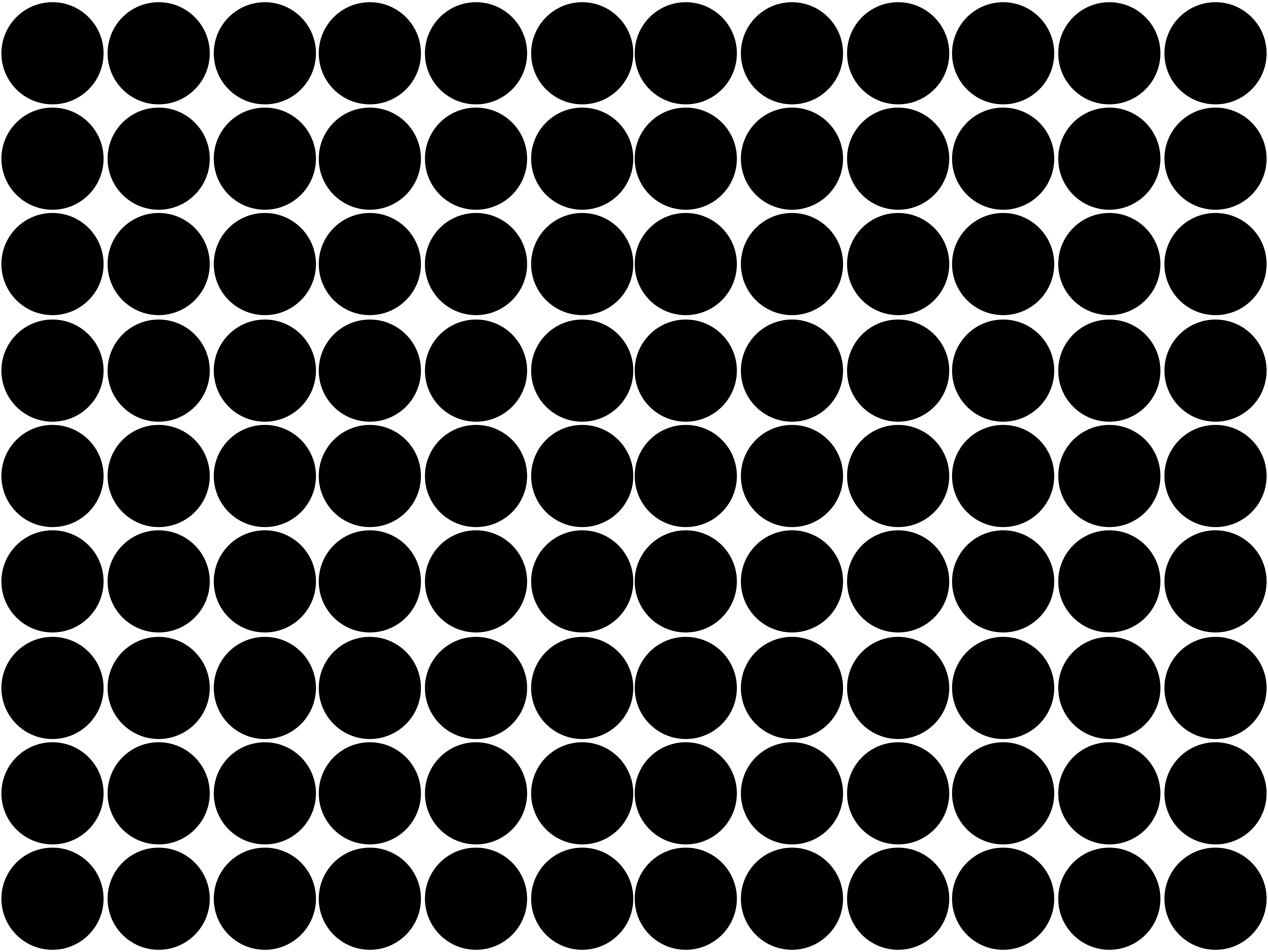 Tapete vinílico preto com padrão de bolinhas pretas - TenStickers
