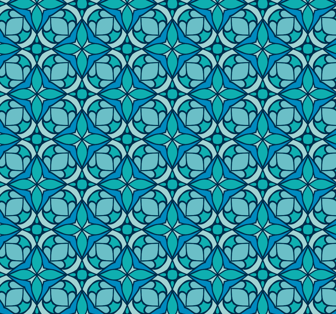 Tapete vinílico para exterior papel de parede azul - TenStickers