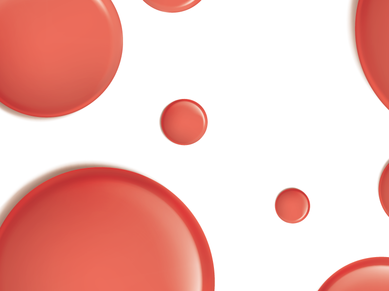 Tapete vinílico vermelho círculo vermelho - TenStickers